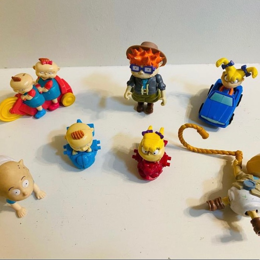 7X Burger King Rugrats toys. 1998